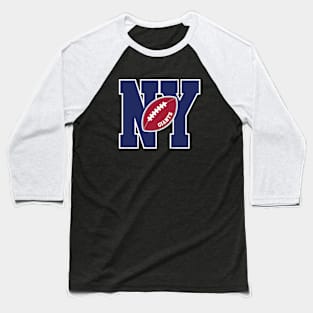 Big Bold New York Giants Monogram Baseball T-Shirt